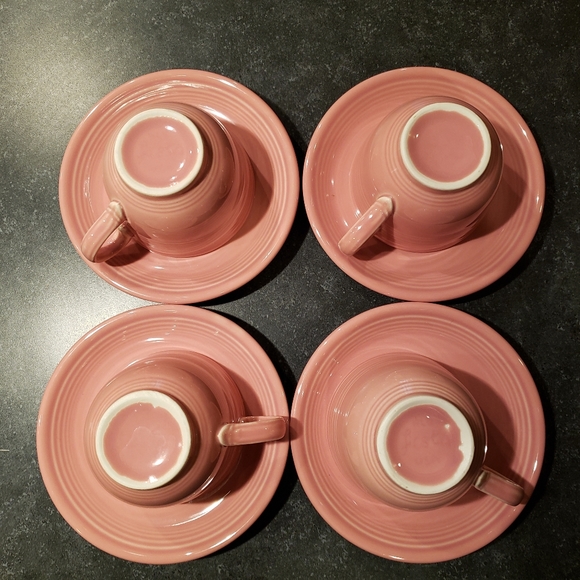 4 Retired Rose teacups and saucers - Picture 10 of 11